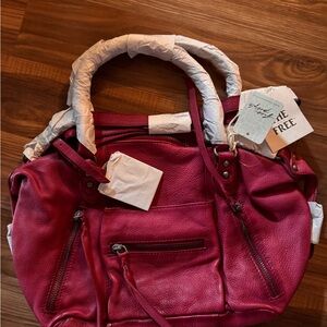 We The Free Vibrant red baby Emerson Shoulder Bag